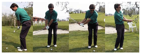 Approccio da bordo green Sand Wedge