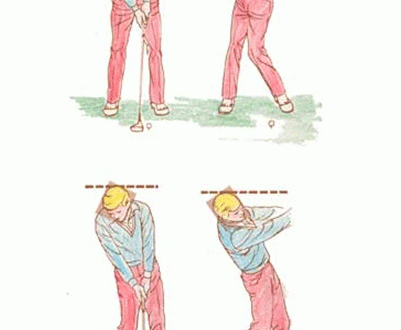 Testa ferma nello swing