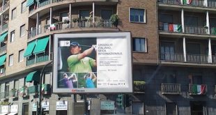 Pubblicità Open d'Italia Torino